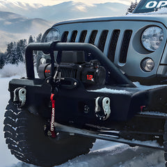 OPENROAD 12,000lbs Winch with Synthetic Rope-Panther Series 3S PP2PL10011